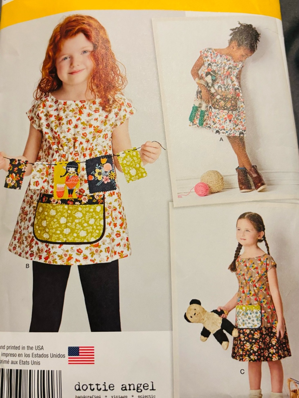 Simplicity 8101 Sewing Dress  Girls Sizes  Pre Owned